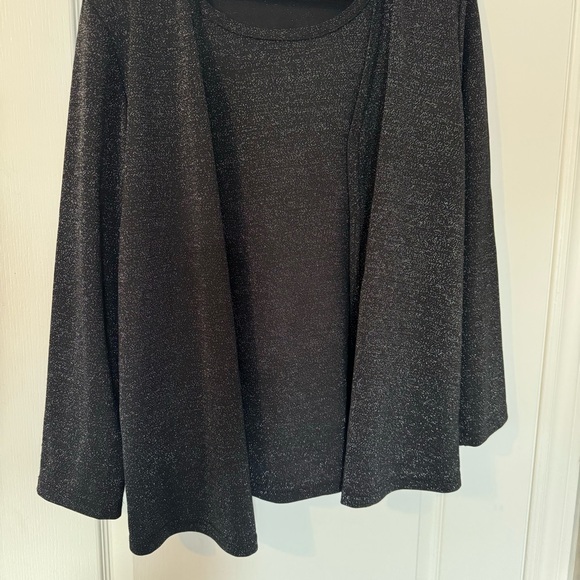 Vintage 90's Juste Pour Moi one piece top Fits Size 2x glitter - Picture 5 of 12